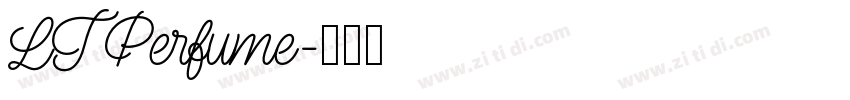 LT Perfume字体转换